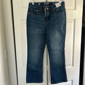 9” Demi boot cut cropped jeans J Crew